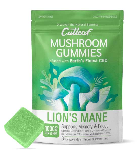 Lion’s Mane - Cutleaf Mushroom Gummies