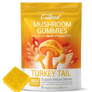 Turkey Tail - Cutleaf Mushroom Gummies